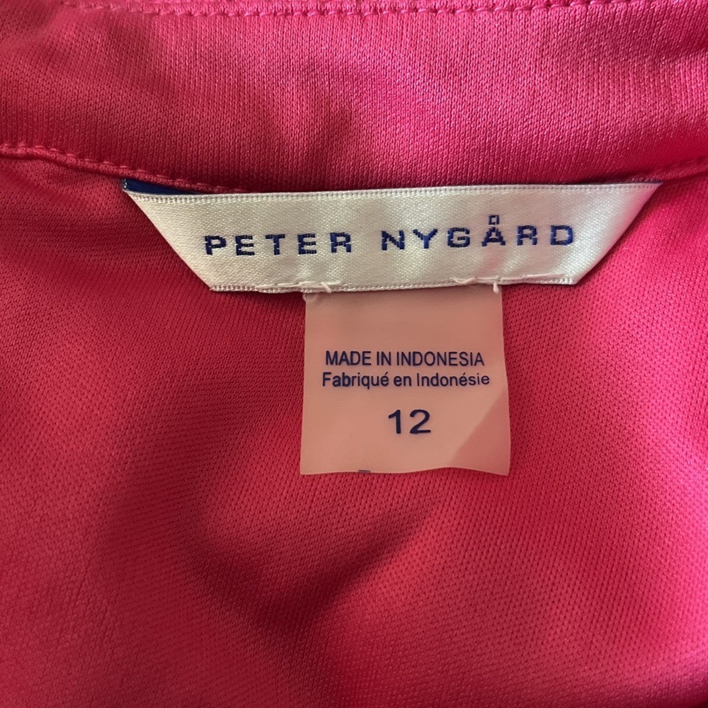 Peter Nygard Pink‎ Embellished Women's Dress Size 12 Casual Career - Picture 11 of 12